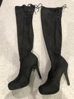 Thigh high heels