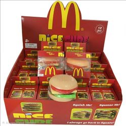Viral Super Solid Mc Donald  Burger Squishy