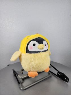 7" Takashoji Penguin In Yellow Chick Costume Plush