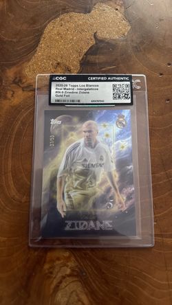Topps Real Madrid Zinedine Zidane
