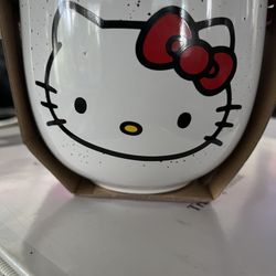 Hello Kitty Bowl With Chopsticks 