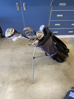 Men’s Golf Clubs & Ping Stand Bag