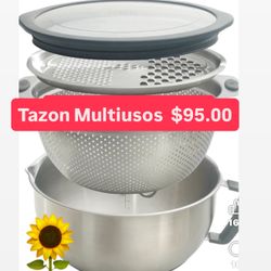 Tazón Multiusos Acero Inoxidable Especial $95.00 Princess House Ventas Finales 