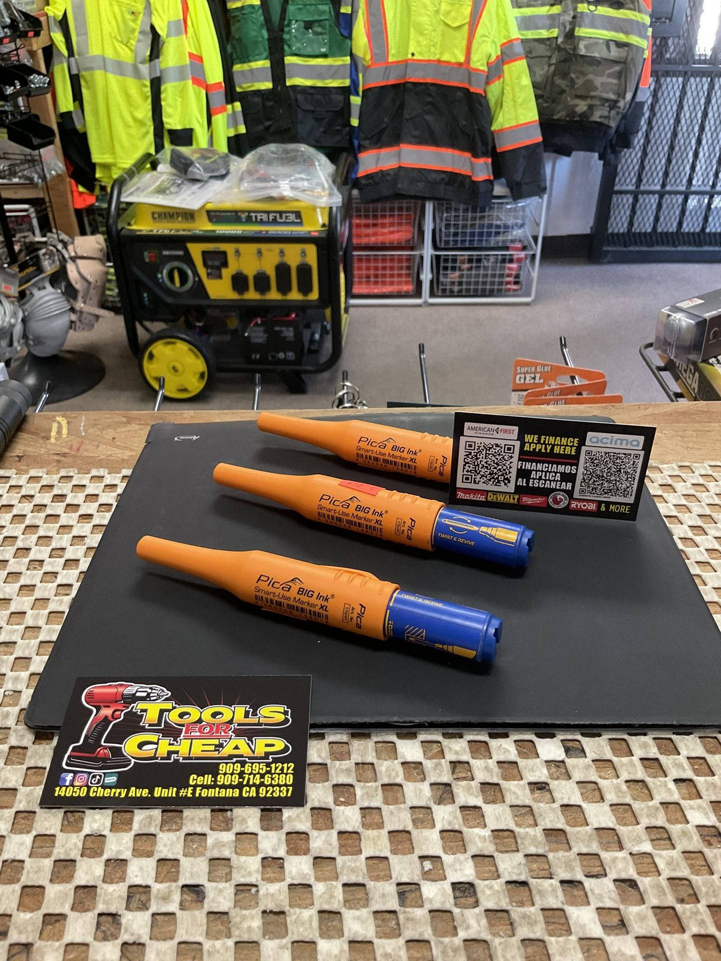 PICA BIG INK XL MARKER - Blue $10 EACH