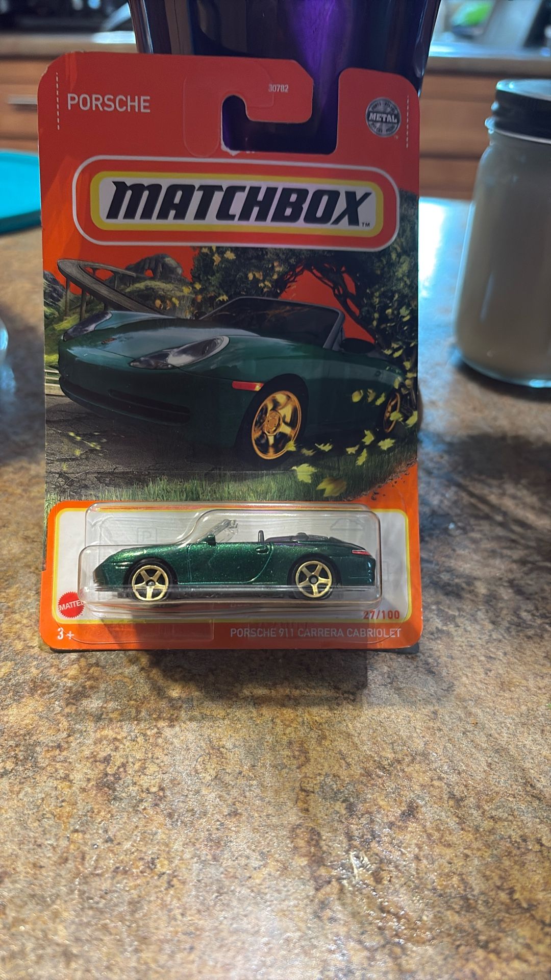 2022 Matchbox Porsche 911 Carrera Cabriolet