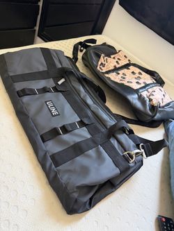 Uline Large Gray Duffel Bag Brand new