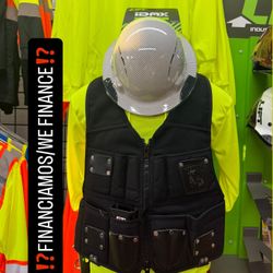 2536 OCCIDENTAL LEATHER Builders Zip Vest **(FINANCIAMOS/WE FINANCE)**