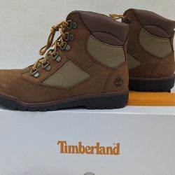 Timberland Field Boots Brown Nubuck 