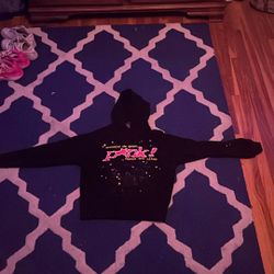 sp5der hoodie “p*nk!” - Size S