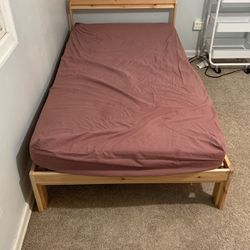 Ikea Twin Bed and Mattress 