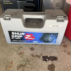 snow chains cables