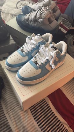 Bapesta baby blue
