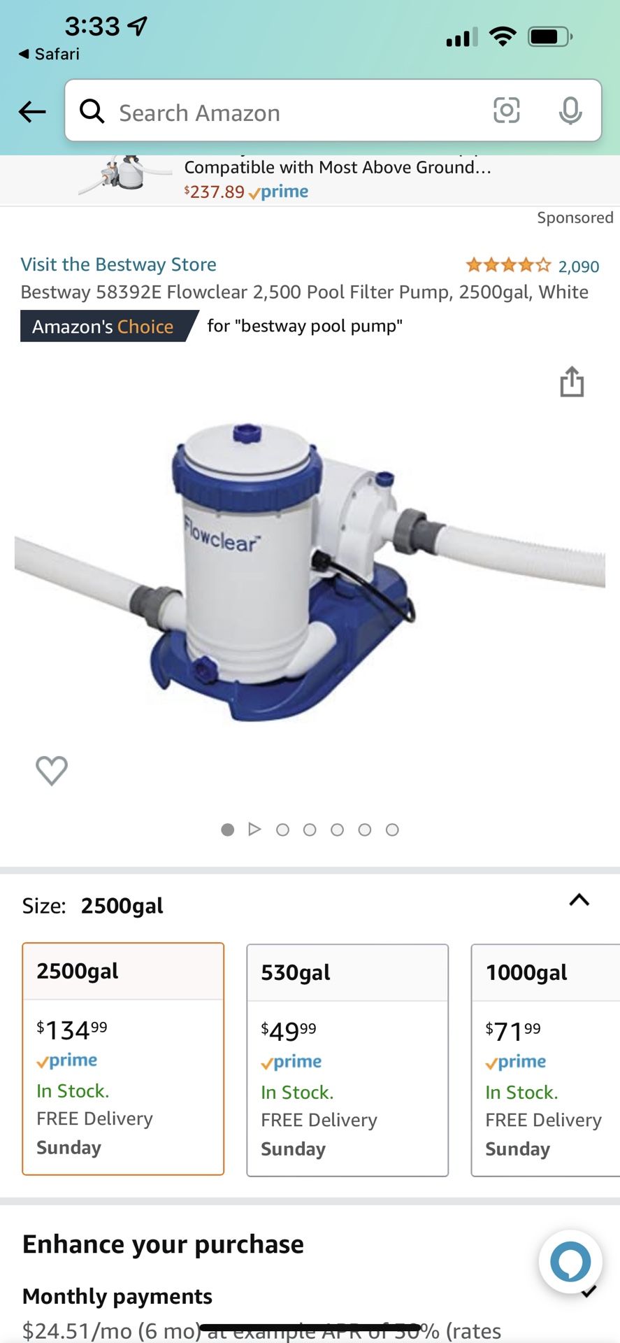 Pool Pump Brand New