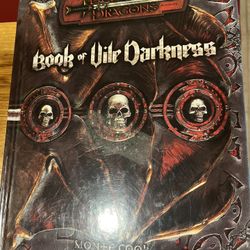 Dungeons and Dragons Book Of Vile Darkness