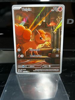 Pokémon card vulpix