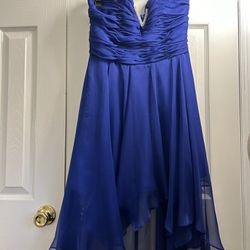 Dress, Royal Blue, Size M