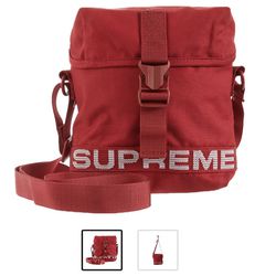 Supreme Field Side Bag SS23 Red