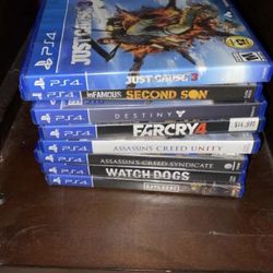 PS4 Games For Sell