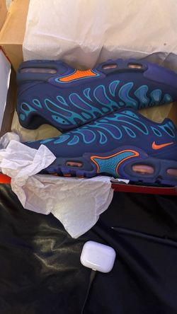Nike Air Max Plus Sneakers Blue Orange