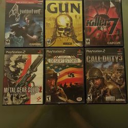 PLAYSTATION 2 VIDEO GAMES