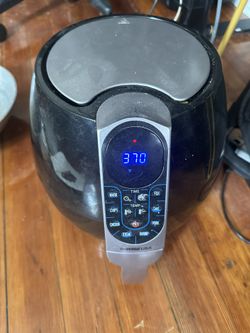 GoWISEUSA 3.7 QT Programmable Air Fryer – Black