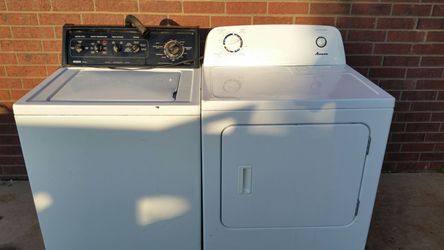 Kenmore washer and Amana dryer