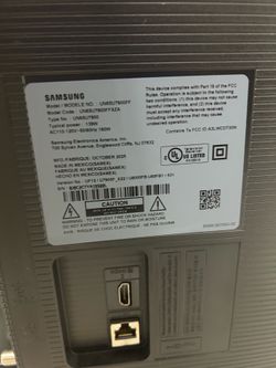 Samsung smart tv 65”