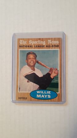 1962 Topps Willie May's.