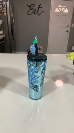 Starbucks Blue Peacock Cold Cup – Limited Edition