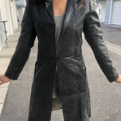 Poleci leather jacket