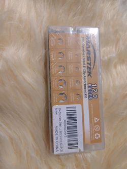 Marstek 304 Stainless Steel E Clip Assortment Kit