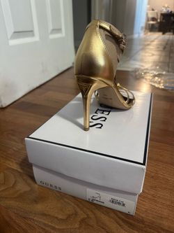 Guess Gold Heels