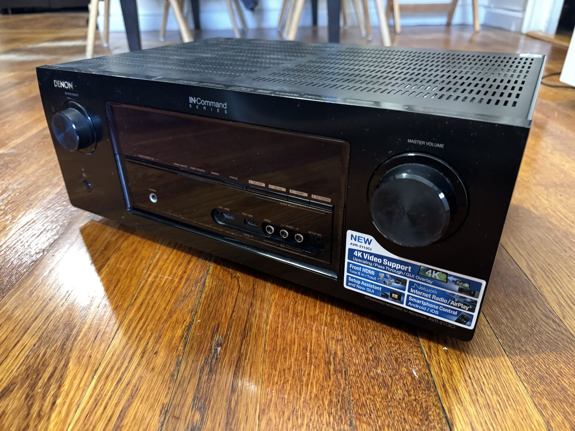 Denon AV Receiver With Apple Play