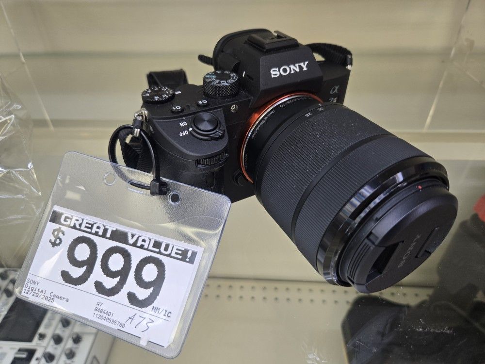 Sony A73 Digital Camera With Lens