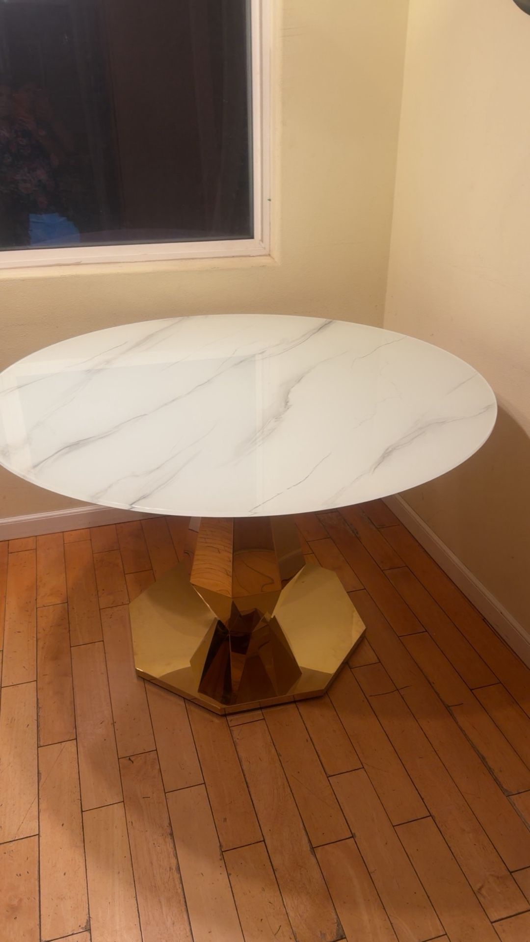 RGZ Modern Luxury Round Dining Table Marble