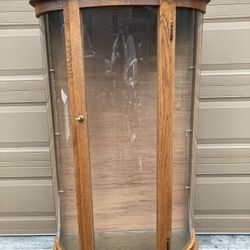 Display Case Curved Glass