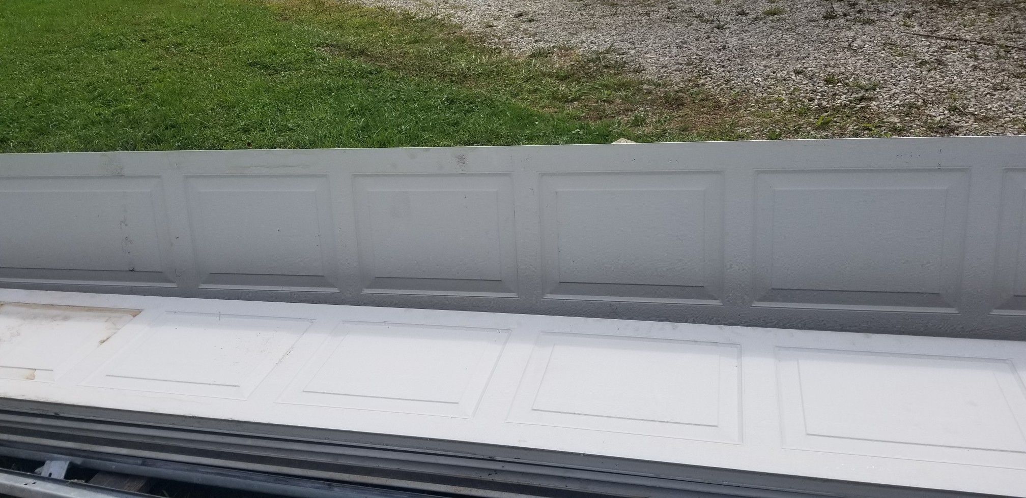 16x7 insulated garage door