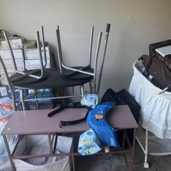 Outside Table , Gaming Chairs , Baby Items , Etc 