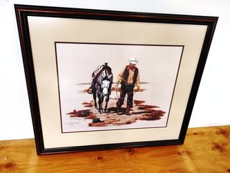 Western Art By D. Bermingham, Signed And Numbered