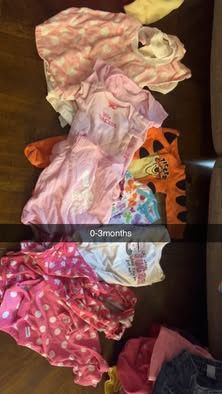 Girls Baby Clothes Sizes Vary 0-18