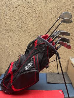 Complete golf club for man first starter right hand with putter and golf bag