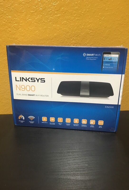 Linksys N900 Dual Band Smart Wi-Fi Router