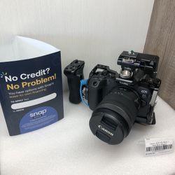 Canon EOS R6 Mark II With 24-105mm Kit Lens V-Mount Battery Rod Cage Cables And More Ready To Go Only At Downey Camera