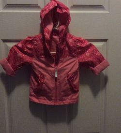 Girls pink jacket