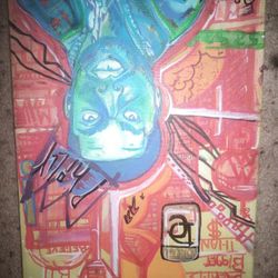 Rare Classic Hip Hop Dreamchasers Meek mill Rock Ross Painting 