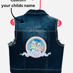 Custom Child’s Grateful Dead Denim Vest