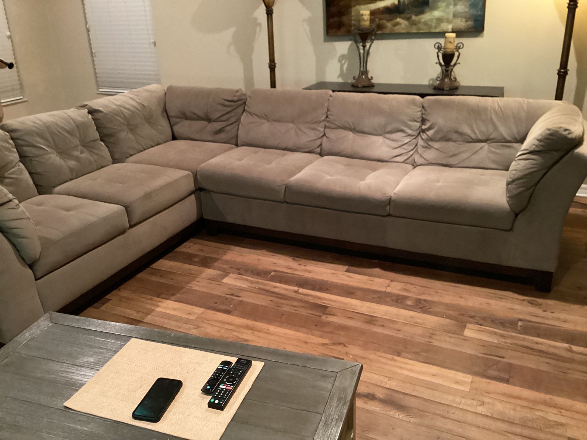 Two Piece Sectional Couch
