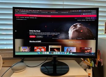 Samsung 24-inch Curved LED FHD 1080p Monitor
