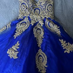 Size 16 Ball Gown Pageant Prom Dress