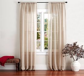 Pottery barn Linen - Set Of 2 Panels-flax- 50” X 84”